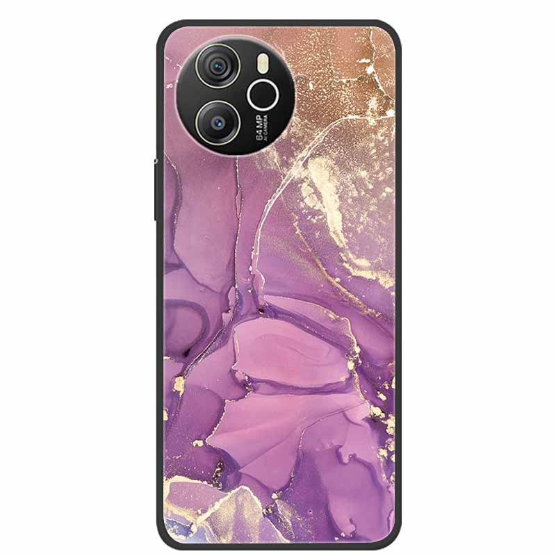 Case For Blackview Shark 8 TPU Soft Silicone Back Cover For Blackview Shark8 Phone Cases Marble Painted Colorful Bumper New Capa