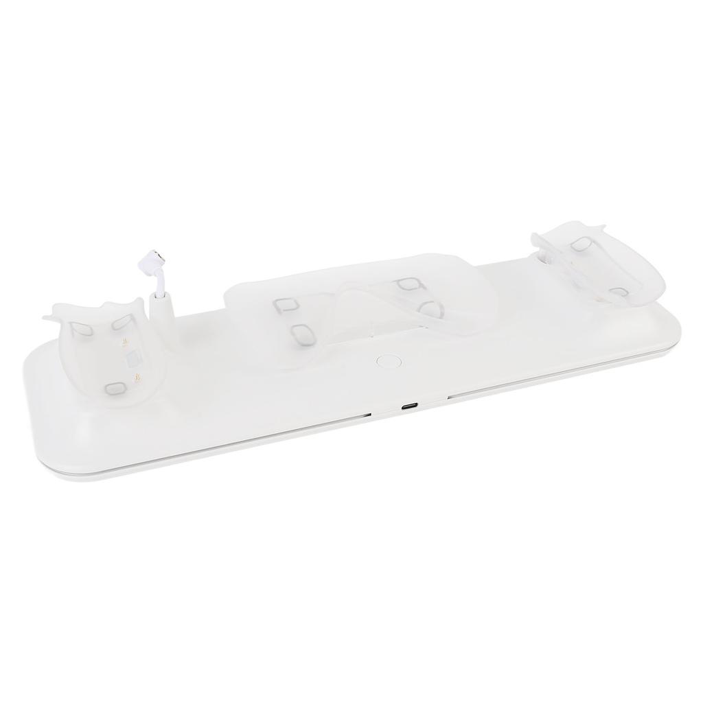 Ladestation für VR-Headset und Controller, starker magnetischer Ladeständer mit RGB-Licht für 3 3S