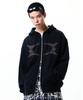 Critic Breaking Wormhole Hoodie Zipup Black