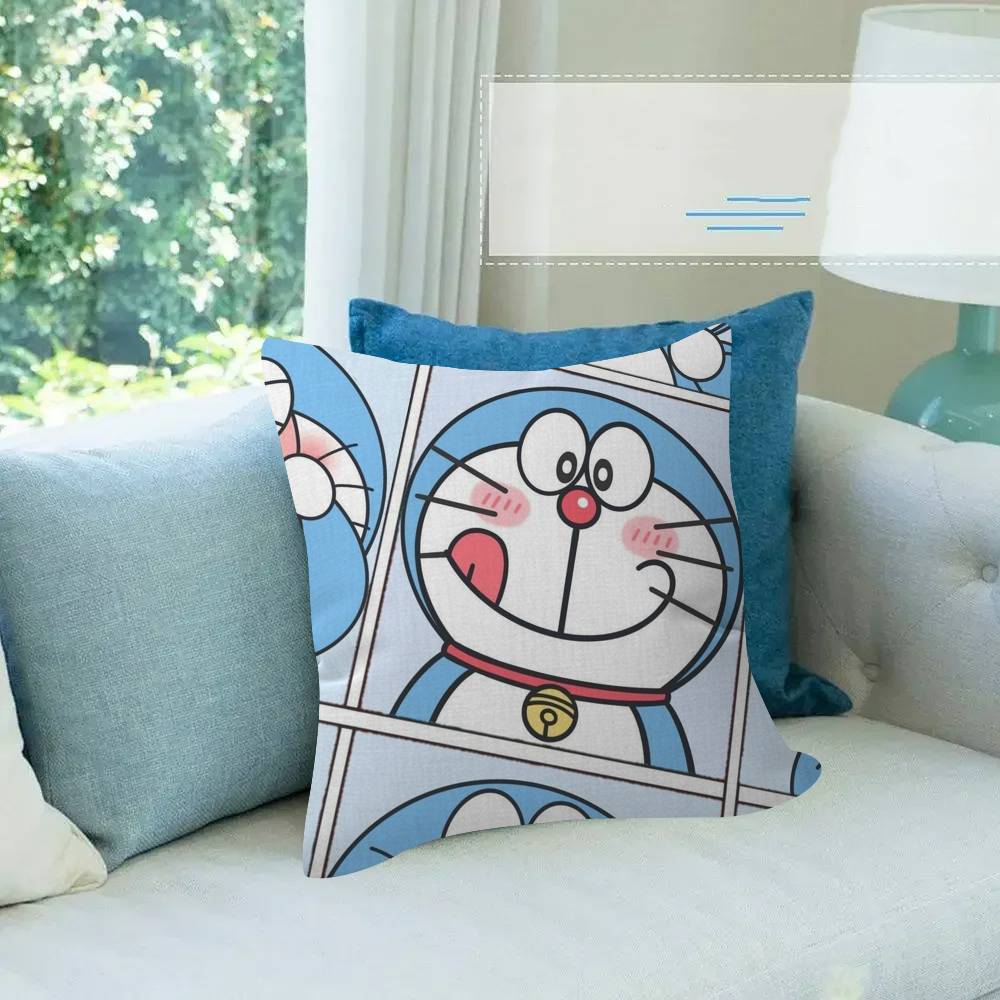 Pillow Cushion Cover Pillowcase Living Room Sofa Home Decor Anime D-D-Doraemones Classic