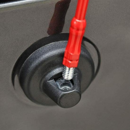 13" Car AM/FM Radio Antenna Stubby Reflex fit Jeep Wrangler JK JL JT 2007+ Red