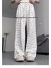2025 Petite Floral Women’s Sporty Wide-Leg Pants: Versatile, Loose-Fit Summer Casuals
