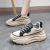 Dad Shoes Women's Versatile Platform New Autumn Heightening Muffin Lace-up Casual Sports Shoes