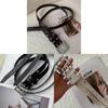 Bohemian Ethnic Style Fabric Waist Tie With Alloy Buckle For Casual Women Attire
