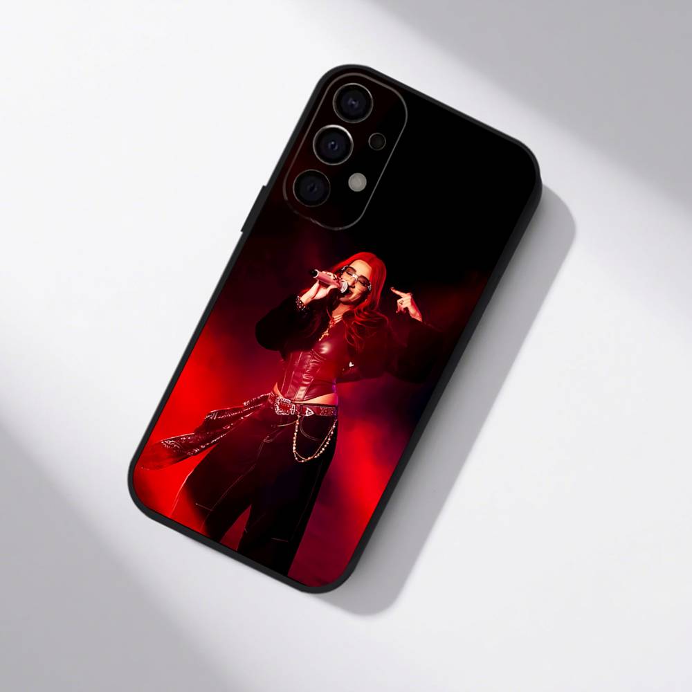 Singer D-De La R-Rose Hot Black Cover Phone Case For Samsung S25,S24,S21,S22,S23,S30,Ultra,S20,Plus,Fe,Lite,5G