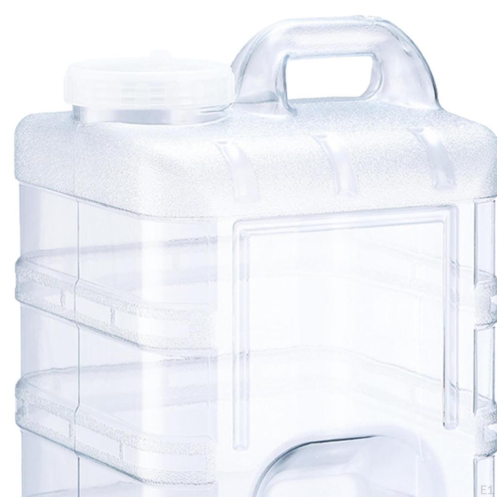 Camping Wasserbehälter mit Griff Barrel Lagerung Tank Zapfen Träger für