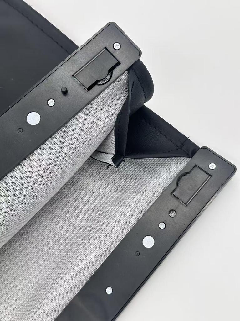 Magnetic Leather Car Trash Bag - Universal Fit for All Models.