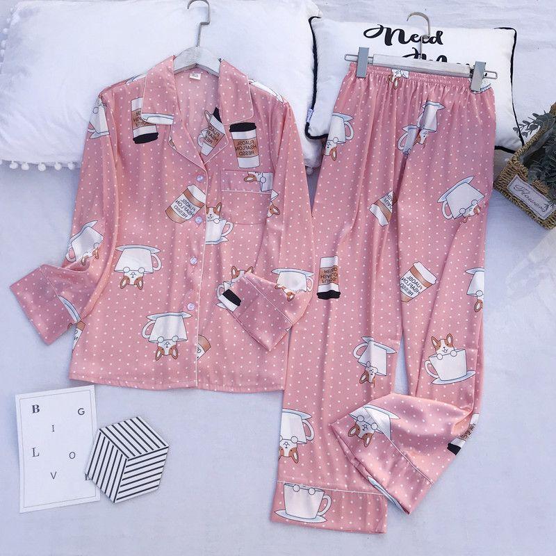 

Пижама Домашняя одежда С длинным рукавом Брюки Пижама Домашняя одежда С длинным рукавом Брюки 8 L