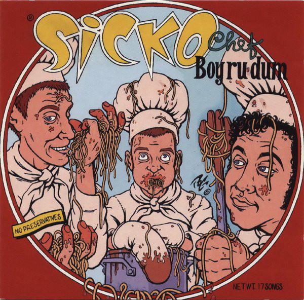

CD SICKO - Chef Boy R U Dum MT315 Empty Records 1995 США Рок Б/У