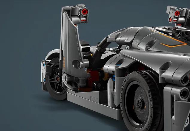 Lego Technic 42173 Gray Koenigsegg Jesko Absolute Hypercar 10+ (Pieces: 801)