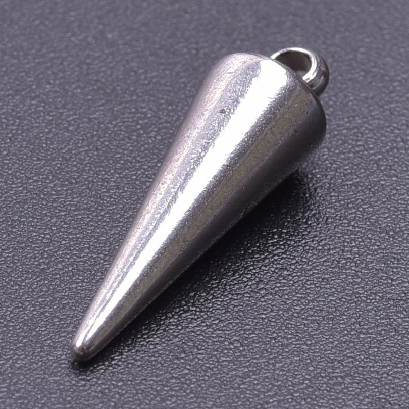 No Fade Titanium Pendant Skull Fire Heart Charm In Bulk DIY Stainless Steel Charms For Jewelry Making Necklace Keychain Earrings