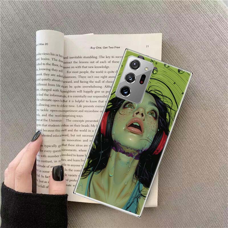 

DJ Music Poisoning Girl Phone Case for Samsung A17 A37 A57 A54 A14 A24 A34 A07 A04S A02S A12 A22 A32 A52S A16 A26 A36 A56 A72 Ga Samsung A37 5G