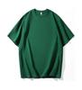 280G Heavy Cotton Short-Sleeve Dropped Shoulder Solid Color T-Shirt for Couples