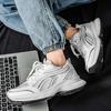 Trendy Brand Men's Shoes 2025 Summer New Mesh Shoes Breathable Thick Sole Heightening Dad Shoes Versatile Sports and Leisure Shoes