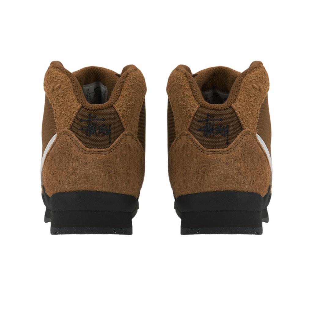 Stussy X Nike Air Baltoro Light British Tan Unisex Sneakers Black Brown White IM7419-200