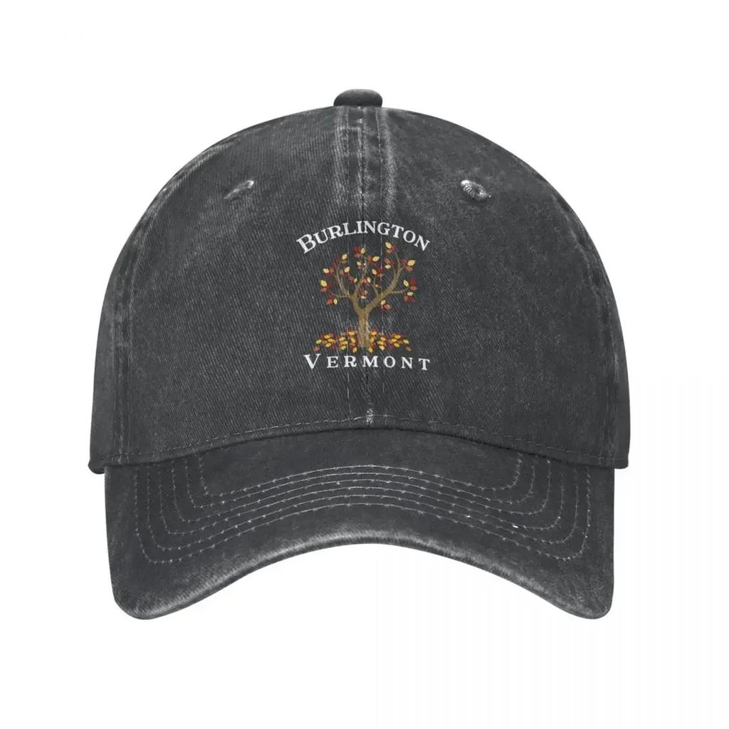 Burlington Vermont Cowboy Hat summer hat Luxury Cap Beach Snap Back Hat Women Caps Men's
