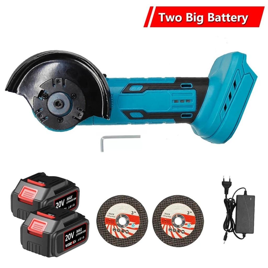 3 Inch Portable Rechargeable Mini Cutting Machine Brushless Electric Angle Grinder Multifunctional Polishing Machine