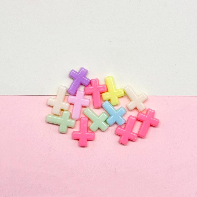 Acrylic Transparent Colored Beaded Badge/Card Holder Bracelet