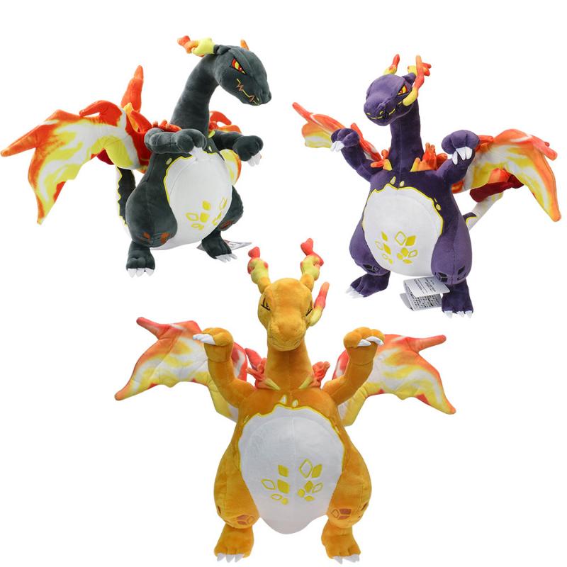 Elf Plush MegaXY Charizard Heterochromatic Black Million Charizard Evolution Plush Doll