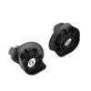 A Pair A65 Black Suitcase Mute Wheel Universal Luggage Replacement Outdoor SuppliesS