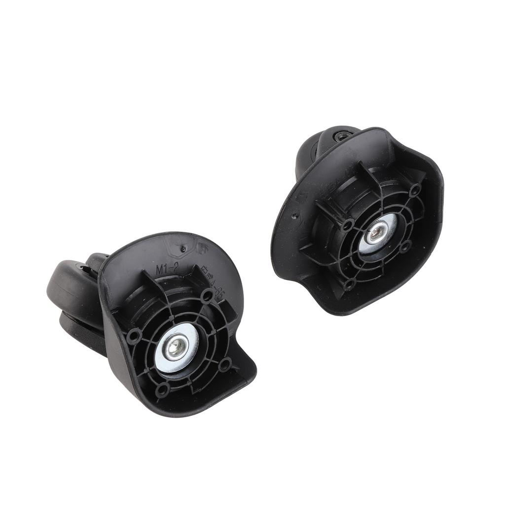 A Pair A65 Black Suitcase Mute Wheel Universal Luggage Replacement Outdoor SuppliesS