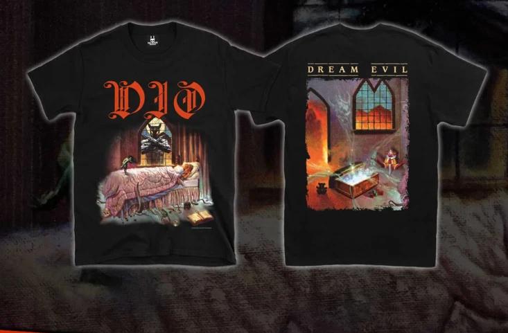 Dio – Dream Evil – Classic Heavy Metal Tee (Merch) S