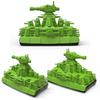 Серия 'Военная техника' Модель танка Гусеничная бронированная машина 3D-печатная игрушка МИНИ Фигурка Действия Креативная для Дня Рождения Рождества Коллекционный Подарок