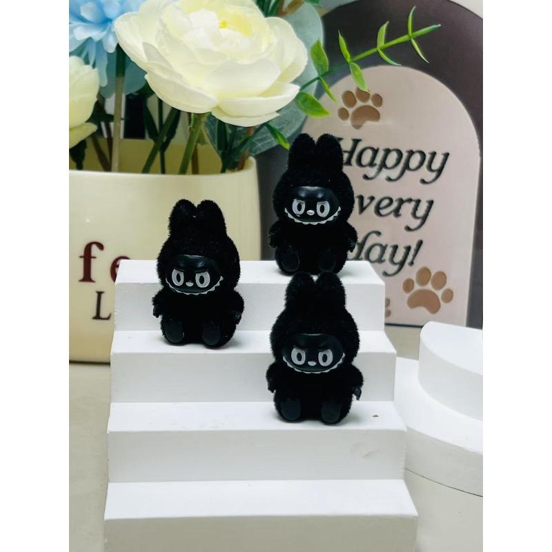 

Cute Key Chain Car Display Ornament Center Console Car Pass Pumpkin Halloween Rabbit Interior 1PC