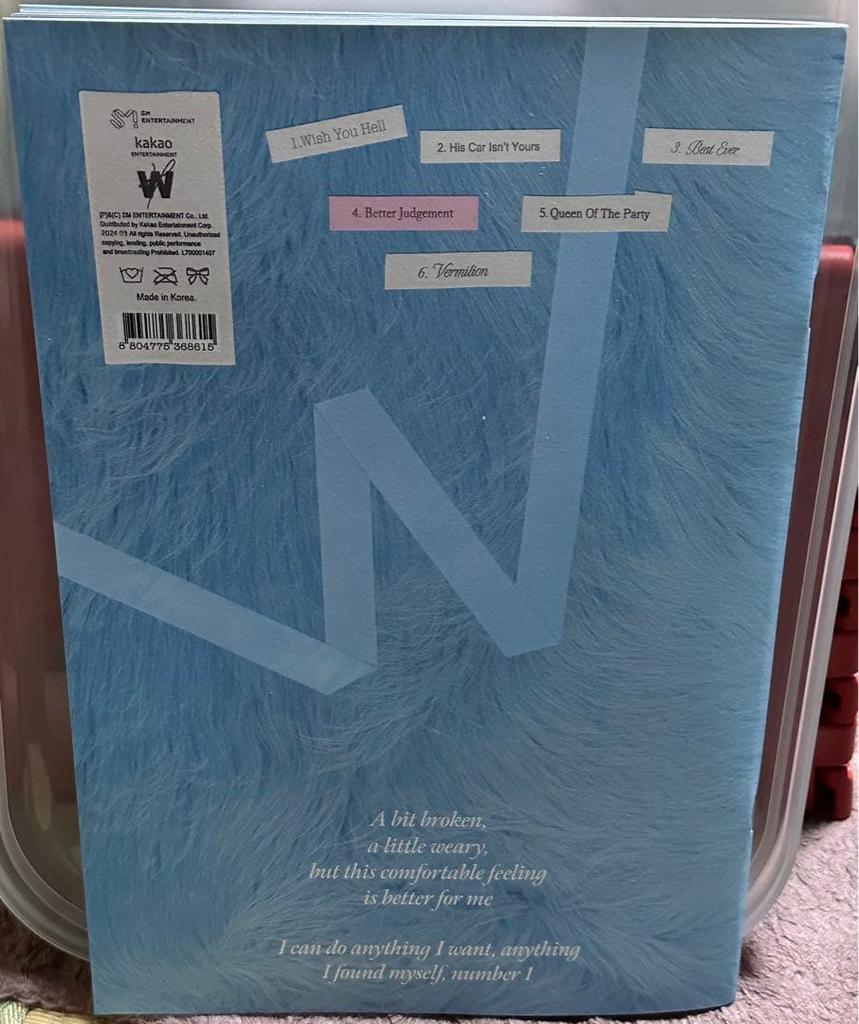 [USED] Red Velvet Wendy solo album WISH YOU HELL possible