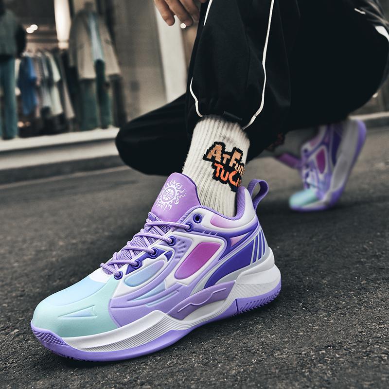 Basketball Shoes Professional Men Athletic Sports Shoes Training Unisex Street Basketball Boots High-Quality Cushioned Sneaker