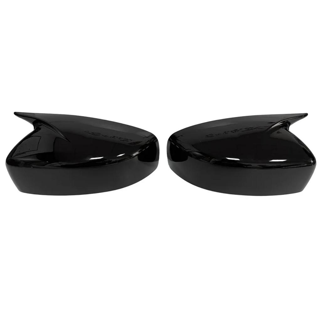 Car Sticker Rearview Side Mirror Cover Wing Cap Exterior Door Rear View Case Trim For Infiniti G25 G37 Q40 Q60 2009-2015 Add-on