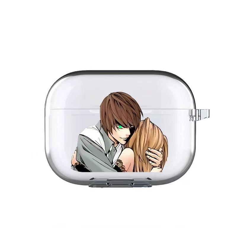 Death Note Shinigami Apfel AirPods Pro/3/4 Gen Schutzhülle Weich Airpods 5th Generation white