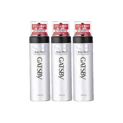 GATSBY Styling Foam Super Hard 185g (set 3)