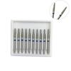 10 stk Dental Diamond Bur Drill Medium Polering Utjevning For Tannbleking Tannpolering Dentista Tools TR-23