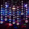 8pcs Mirror Ball Decor Set, Creative Disco Glass Balls for Wall Decoration, Suitable for Valentine's Day Wedding Party Birthday