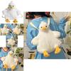 Cute Cartoon Plush Duck Backpack 2024 New Stylish Stuffed Toy Bag For Students