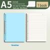 Morandi Colors Detachable Coil Notebook - B5, A4, A5 - Student-Friendly, High-Quality Loose-Leaf Design