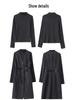 2025 Spring High-End Women's Fashion Two-Piece Set: Elegant Slimming Shirt & Vest Dress ME1861