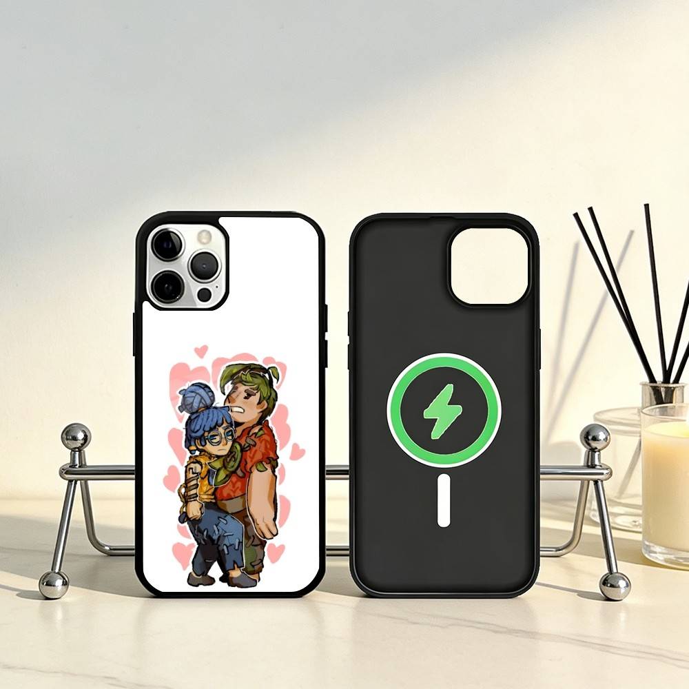 

Game It Takes T-Two Phone Case For iPhone17,16,15,14,13,12,11 Plus,Pro Max Magnetic For Magsafe Wireless Charging iPhone12PRO