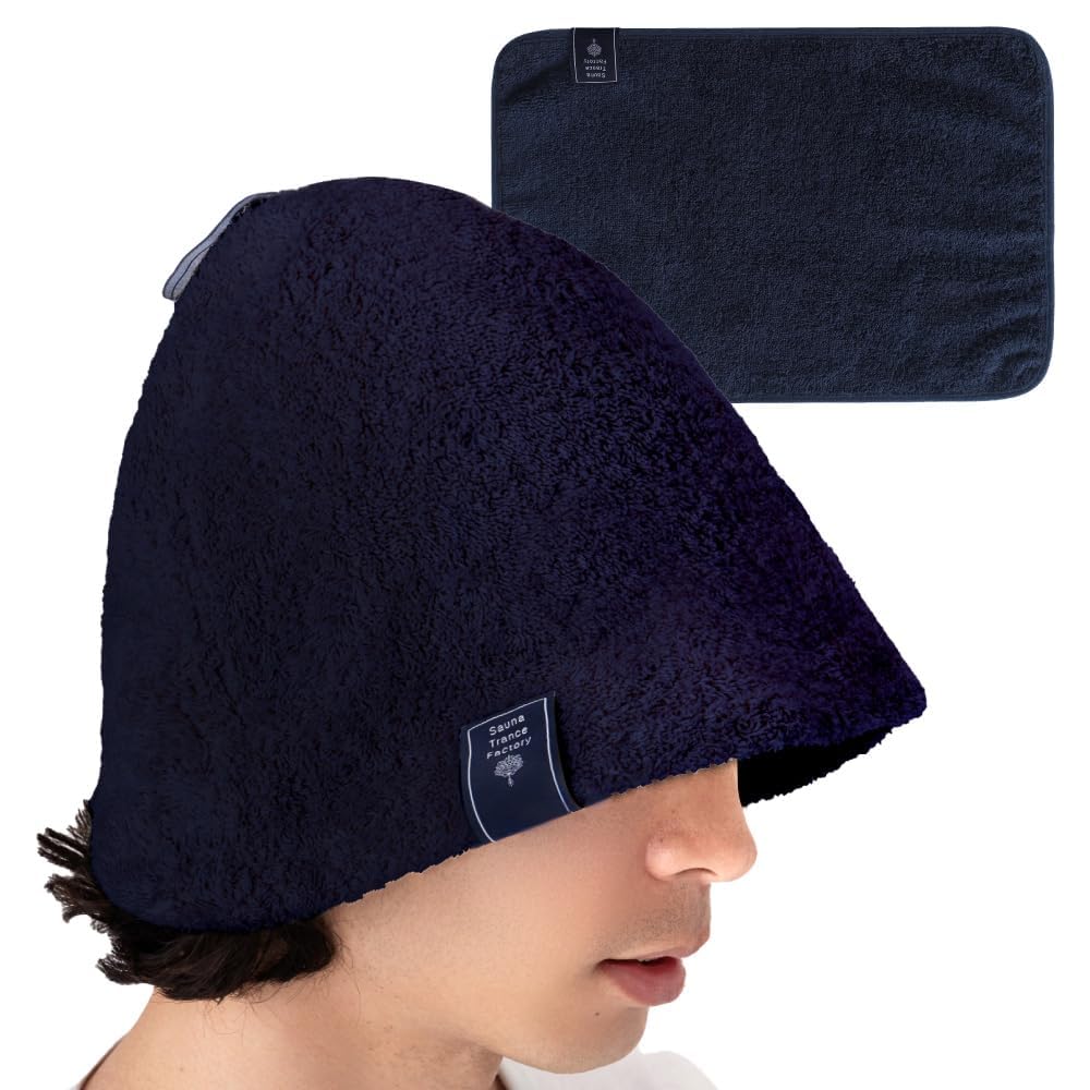 

Sauna Hat for Men and Large Large Sauna Includes One Size Fits Most with [Duerfusa] Women, Toweling, 100% Cotton, Thick, Three-dimensional Sewing,