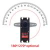 60/80/150/160KG DS5160 DS5180 DS51150 DS51160 Digital Metal Gear Robot RC 1/5 Servo Waterproof  High Torque IP67 18T Servos Arm