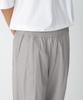 MUSINSA STANDARD Cotton Loose Tapered Elastic Waist Pants [Light Warm Grey]