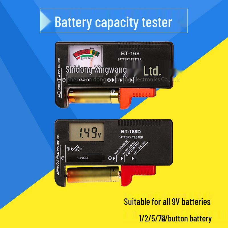 Digital Display Battery Capacity Tester BT-168D BT-168 Analog