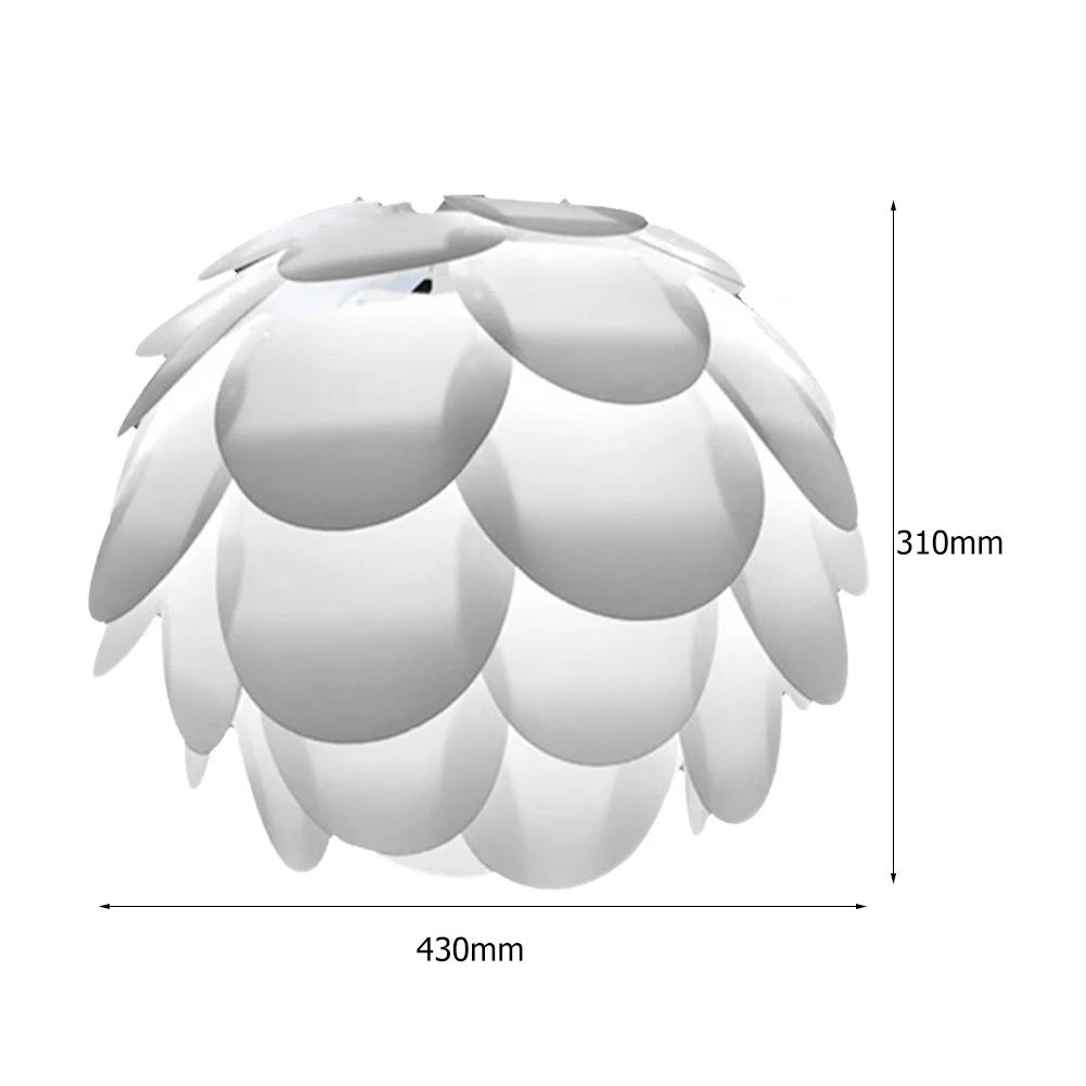 Nordic Modern Lotus Flower Lampshade Plastic Lamp Cover For Ceiling Light Chandelier Hanging Lamps Home Decor Lamp House