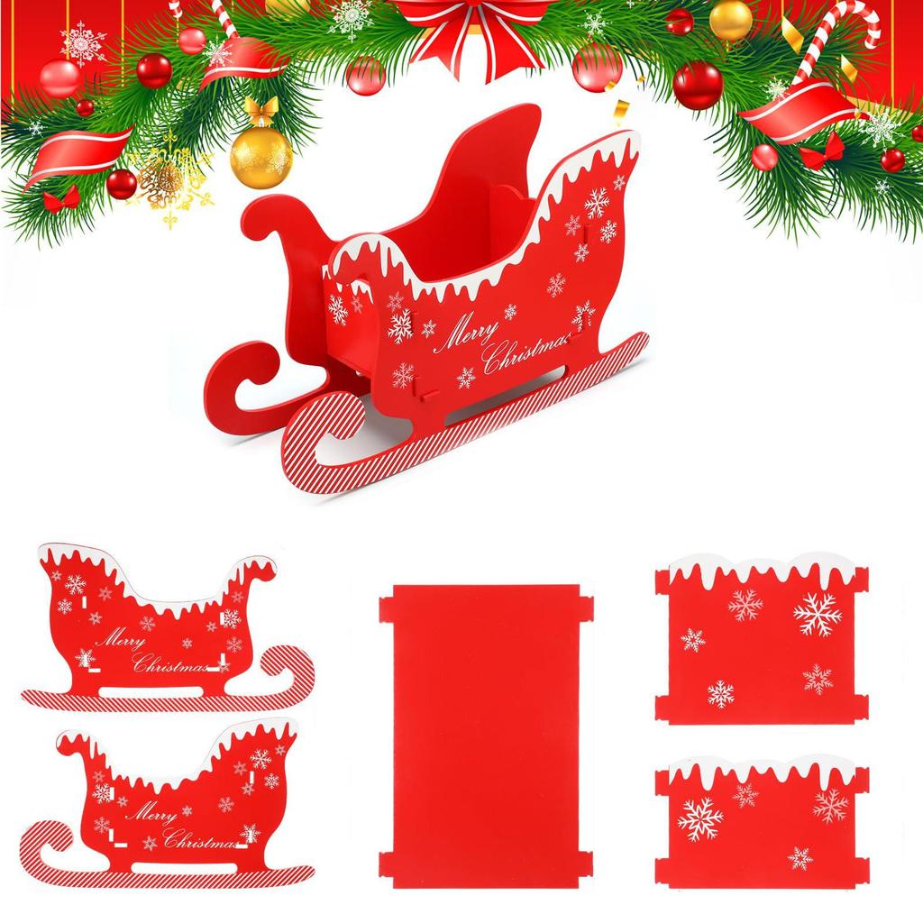 Kerstslee Feestelijke Ruime Decoratie Kerstslee Kerstdecoratie Voor Buiten Binnen Veranda Buiten Patio Gazon Vakantie