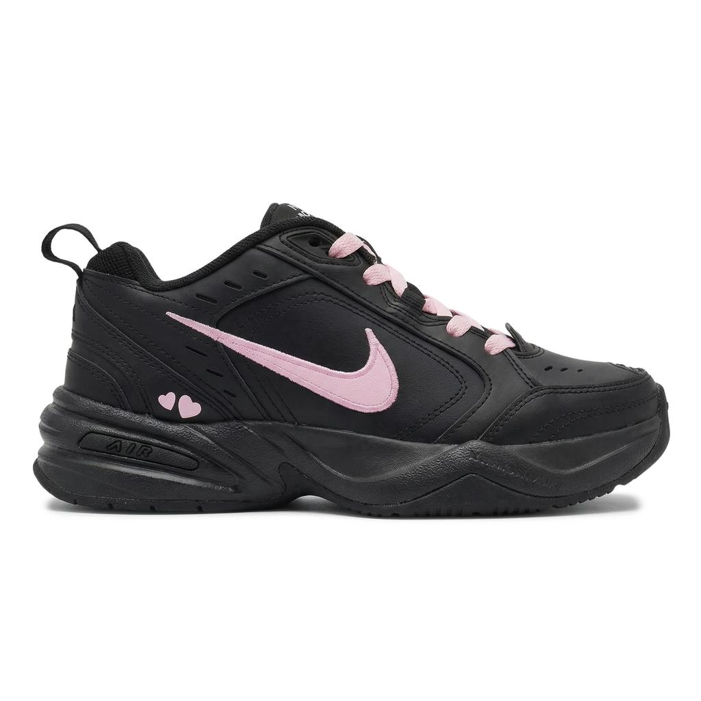 Nike Air Monarch 4 Love Date, Synthetic Leather, Leather, Urban Chic Style Hot Girl Casual 415445-001(Team2070-)