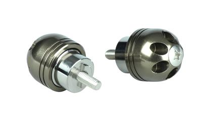 POSH Motorcycle Supplies, Handlebar End, Big Bar End for M6 Honda (Weighted Type), Honda/Suzuki