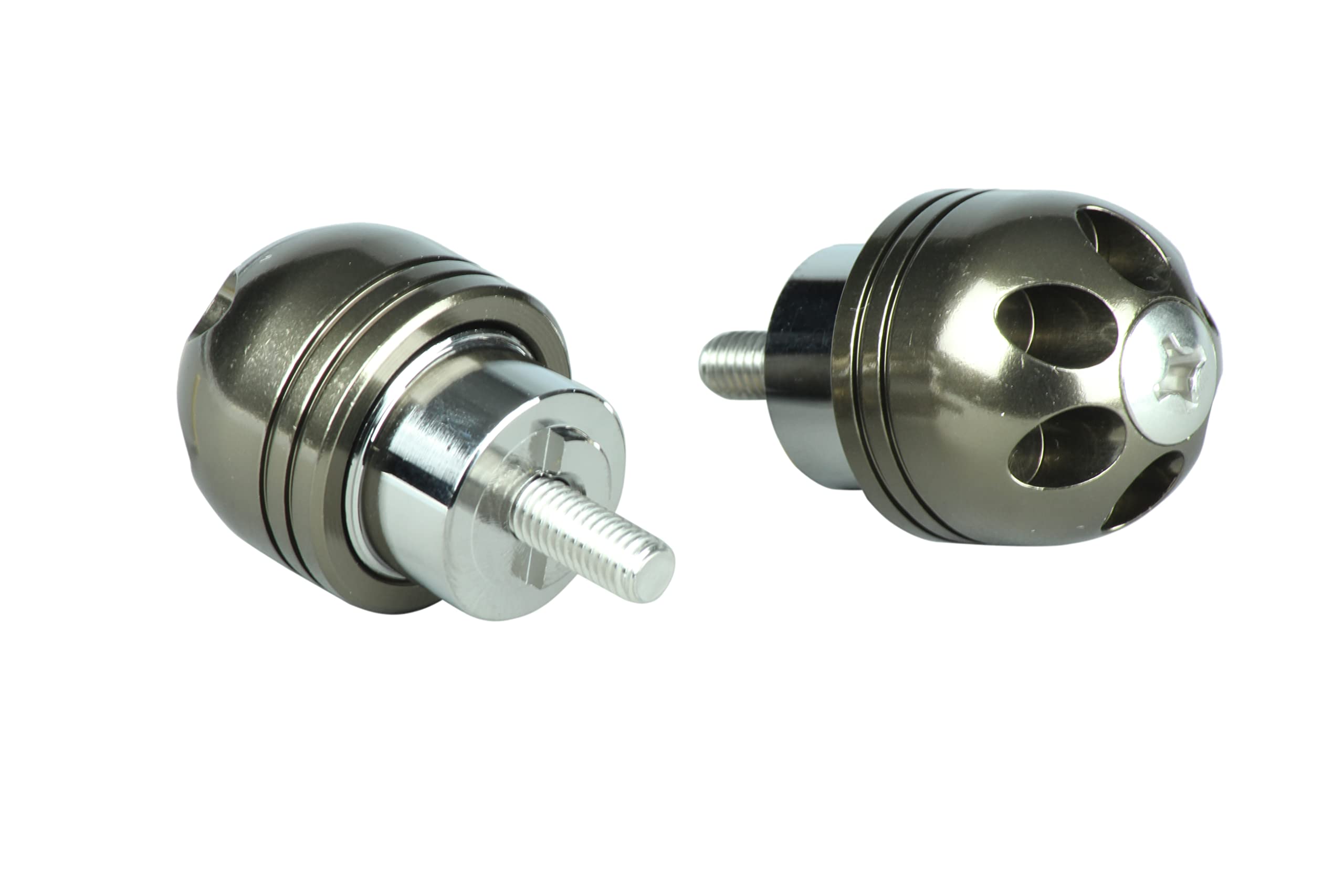 POSH Мотоаксессуары, Заглушка руля, Большая заглушка руля для M6 Honda (Взвешенный тип), Хонда/Сузуки