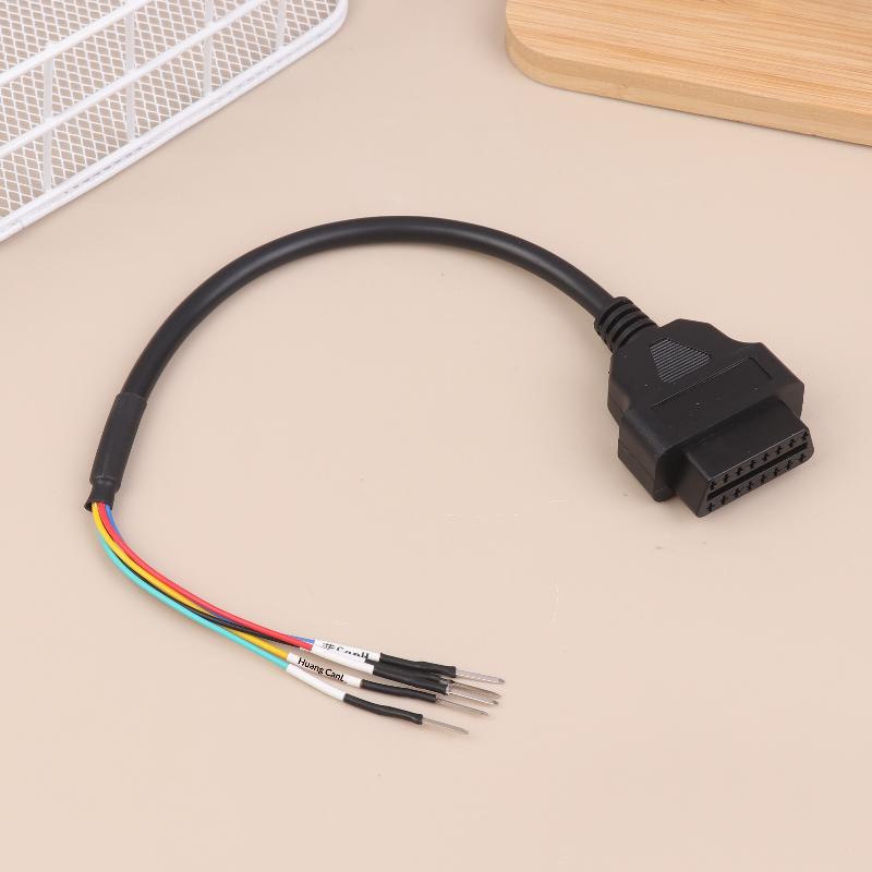 Diagnostický adaptér pro auto OBD2 Konektor OBD2 Propojovací rozhraní Prodlužovací kabel Nástroj Automatický prodlužovací kabel 16Pin CAN +- K-Line