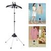Height Adjustable Steamer Stand Handheld Garment Steamer Holder Rack Portable Laundry Steaming Clothes Hanger for Home Hotel